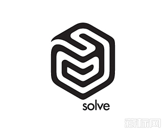 solve盒子logo设计素材