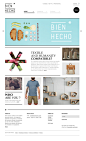 Bien Hecho website : The Bien Hecho * adventure continued with the design of the website (shop online). Unfortunately, the project is waiting. (the hard life of start ups) ... :((  Thanks for their passion to : Daniel Yustos / Iñigo Puente / Kavita Parmar