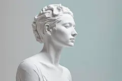 美术工艺石膏雕塑模型图片