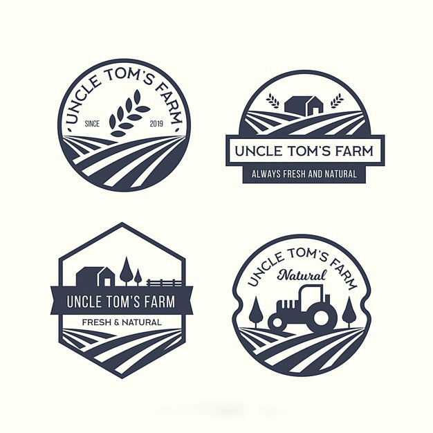 农场，农业logo标志矢量图素材