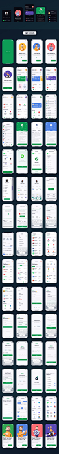 #APP模板#
求职招聘找工作简历上传提交职位详情等app ui源文件fig模板-1