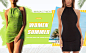 banner，境外电商，连衣裙，dress