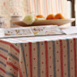 zakka 地中海棉麻桌布盖布餐桌布台布自然环保 可定制 加勒比系列