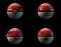 3D c4d cinema 4d pokeball Pokemon realistic redshift spheres Substance Painter toys