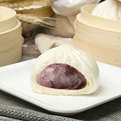 中饮巴比豆沙包营养早餐包子包点半成品速冻肉包早点馒头商用面食-淘宝网