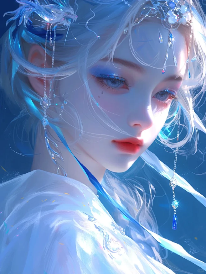 ️国风人像——冰晶玉洁。