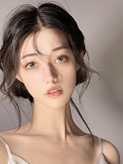 画画的kiwi采集到参考@脸@美女