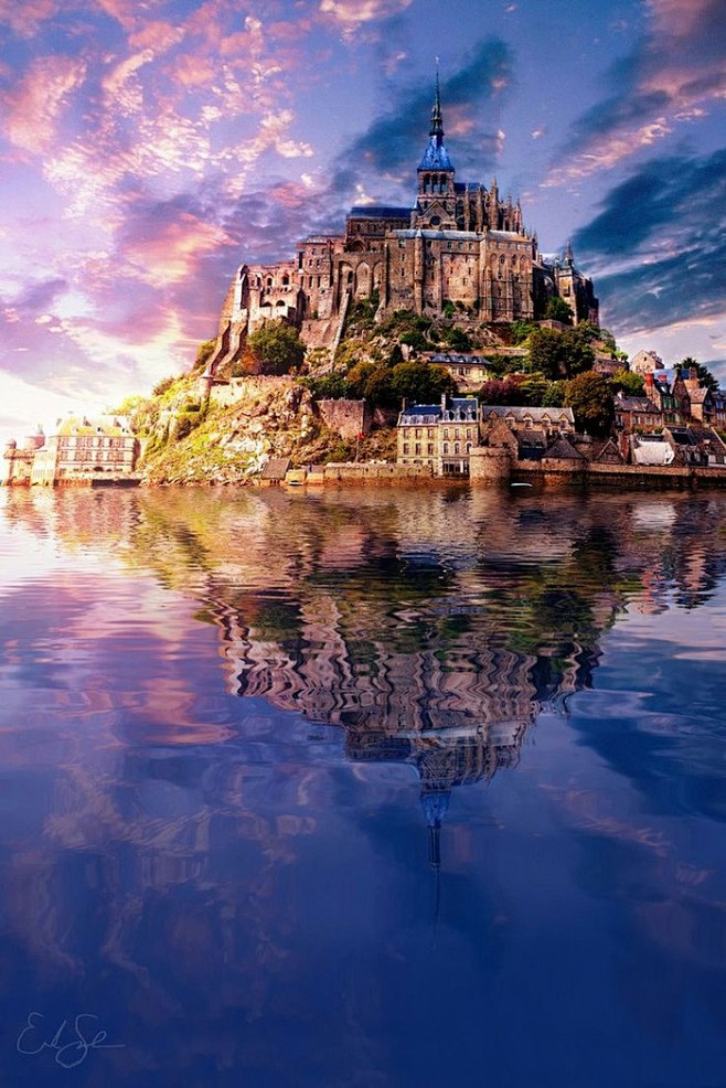 Mont St Michel, Norm...