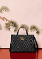 For fall, GG Marmont quilted bags and richly colored loafer pumps. : The Main Ornament
