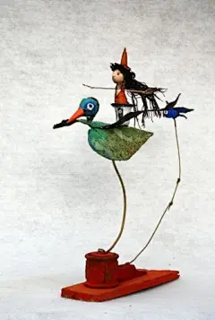 科拉斯，女巫，组合，雕塑