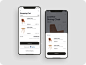 Shopping cart app UI design app ui app ui design app ui kit free free app free download free ui kit freebie freebies iphone xs mobile app design shopping app shopping cart ui design ui kit ui kits 图标 应用 应用界面 设计