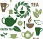A2410矢量扁平化中国传统茶叶茶壶图案LOGO模板 AI设计素材-淘宝网