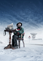 Ice Town: Living On The Edge - BBC Worldwide : I flew to Longyearbyen, Svarlbard, in the Arctic Circle, which is the most Northerly town in the world, to photograph a selection of the people who live there for the documentary series Ice Town: Living On Th