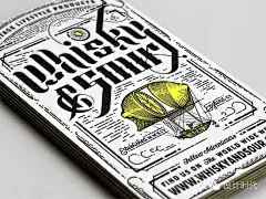 美丽的凸版印刷名片设计//Joe White