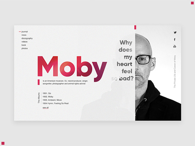 Promo site Moby prom...
