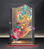 3D 3dart abstract art colors digitalart gemoetric gradient shapes texture
