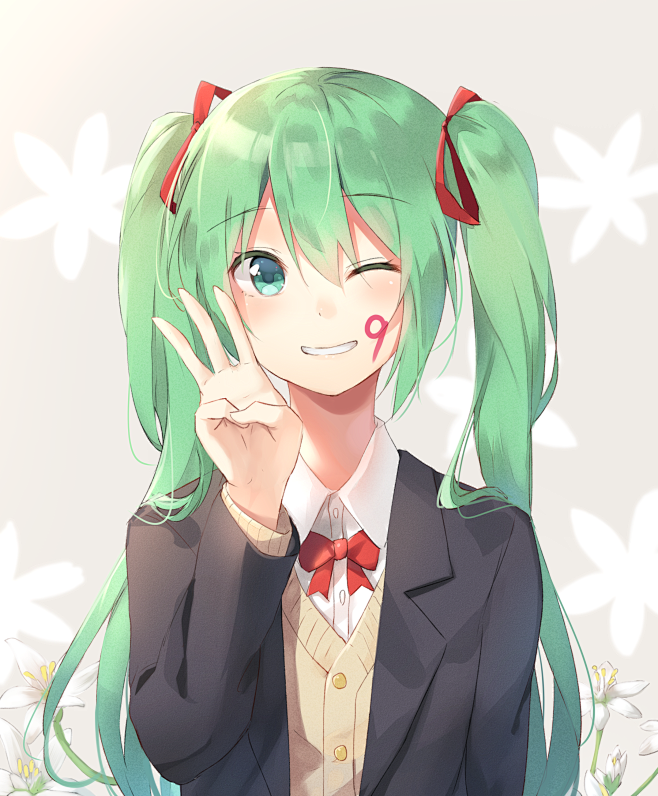 miku~  39（可放大）  #初音#...