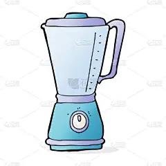 卡通厨房搅拌机