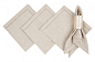 Buy Taupe Linen Napkins from Kelly Hoppen London.