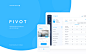 Pivot Mobile & Web App : From the very beginning the goal was simple: to make all the organizational process at work more easy and quick - both for employers and employees. The idea lead to a startup, consisting of two platforms - a web app for HR’s a