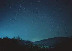 星空夜空星轨壁纸海报高清JPG图片 背景 (275)