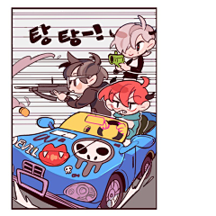 台师豆豆讲书画采集到韩国漫画师