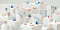 McCann Milan 3D Design - Mindsparkle Mag : The agency McCann Milan called upon design studio Six N. Five and designer Pedro Veneziano to create a concept and develop a unique imagery to be displayed on the walls of their brand new headquarters building. T