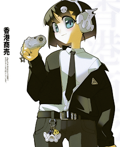 斜阳侧帽采集到插画师:vinne(朋克)