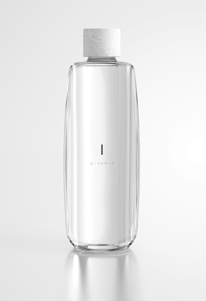 白——简约矿泉水瓶体设计