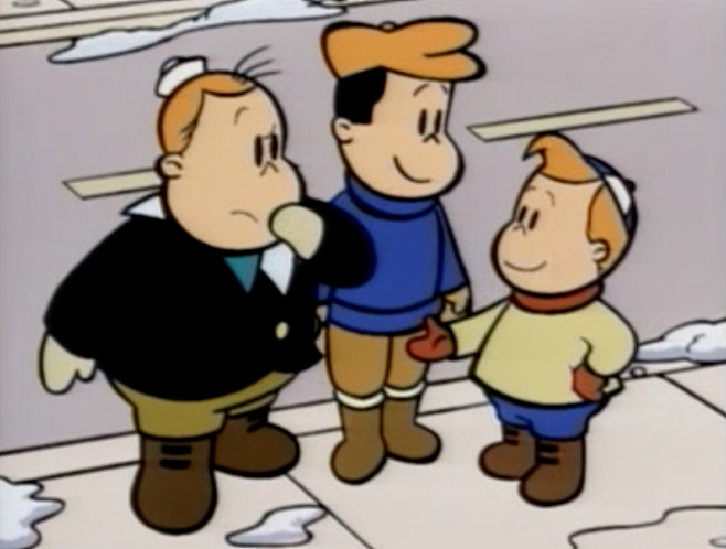 童年经典小小露露秀九十年代首播cctv6曾引进播出穿红裙子的露露每集