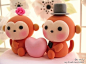 #分享照片#穿着婚纱的小猴子可爱婚礼蛋糕 - 微幸福 - 幸福婚嫁网