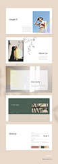 Beautiful, Glory Presentation Keynote Template #keynote #concept #story #trendy #shadow #script#branding #identity #simple #minimal #template #about #layout #ideas #creative #slide #background #pastel #pale