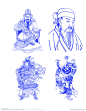 神仙图案源文件