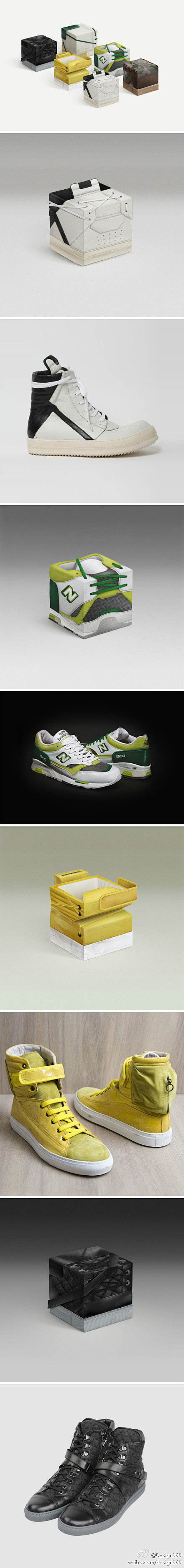 Sneakercube的鞋盒包装设计