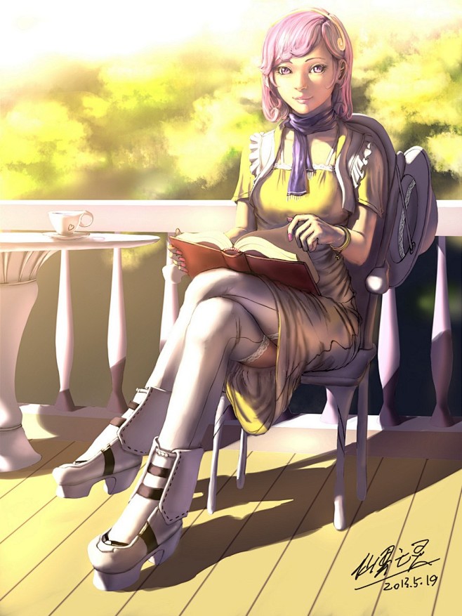 毛鹿从原画人转采于2013-11-26 09:11:39手绘加板绘,宁荣荣一张(仙界