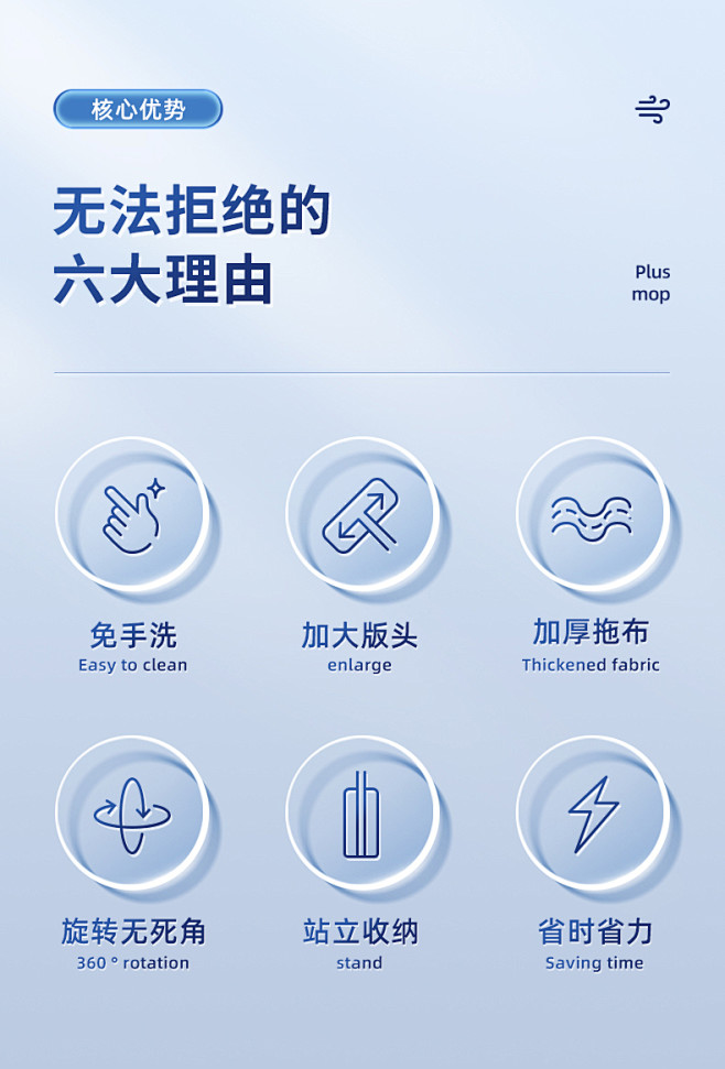 佳帮手拖把家用一拖净免手洗懒人平板拖把拖...