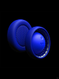 产品设计细节参考 耳机 圆形 蓝色科技 质感 - 小红书