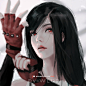 Tifa by wlop