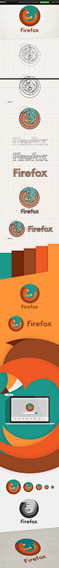 Firefox Rebrand Flat Logo on Behance
