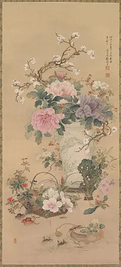文人墨笔下的年味——历代岁朝清供图21幅 - 小红书
