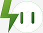 绿色简易插座图标 绿色环保 UI图标 设计图片 免费下载 页面网页 平面电商 创意素材