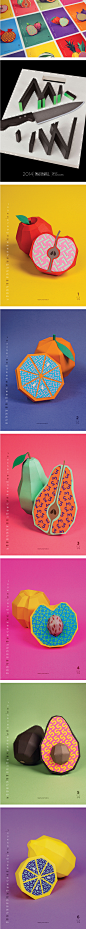 2014 CALENDAR | NEW FLAVOURS on Behance