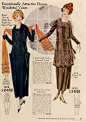 1919年美国秋冬女装
服装/服饰/1910s/美国 ​​​​