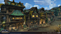 World of Warcraft: Legion - Chamber of the Guardian (exterior), Jessica Clarke : I was responsible for the modeling, lighting, and texture application of this new tower in Dalaran as well as the room underneath that transports you to the Chamber interior.