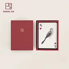 「上下」 随意系列林曦合作款 手绘图案扑克牌礼盒 商务礼品-tmall.com天猫