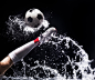人,影棚拍摄,30岁到34岁,数码合成,腿_93526286_football in water_创意图片_Getty Images China