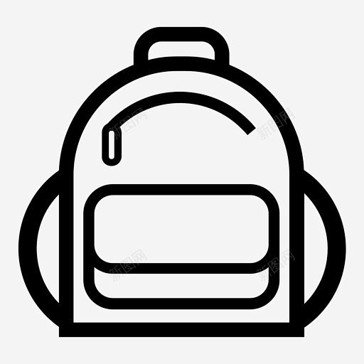 背包书包教育图标 免费下载 页面网页 平面电商 创意素材