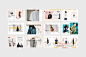 时尚潮流lookbook通用服装奢饰品产品目录宣传手册indesign模板-淘宝网