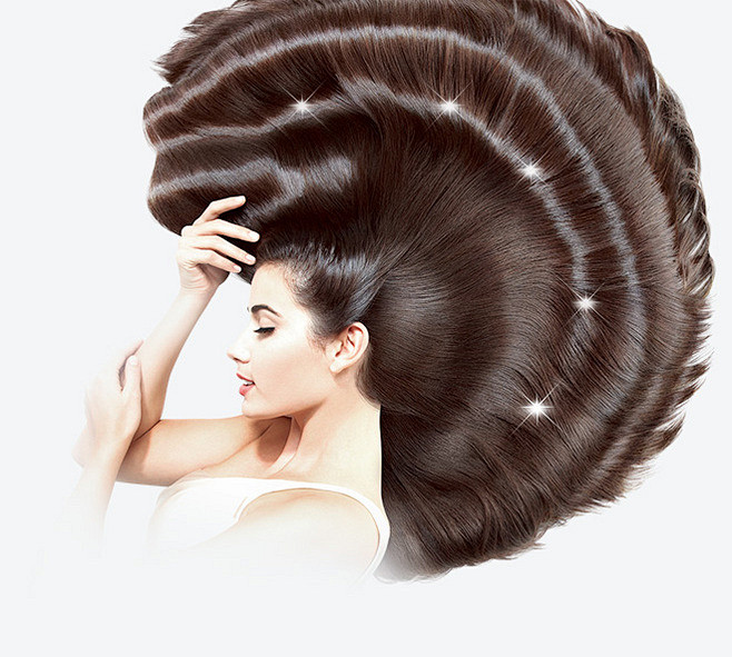 创意人物头发海报高清美女头发图片健康飘逸人物hair秀发素材图片美发