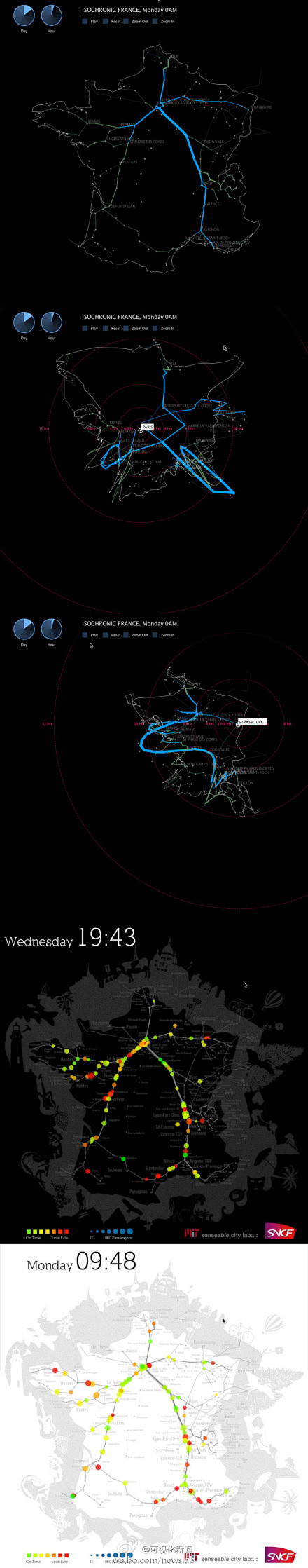 法国高铁和地铁的研究数据可视化